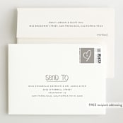 "New Kid" - Birth Announcement Thank You Cards in Chalk by Amy Payne - FREE Recipient Addressing