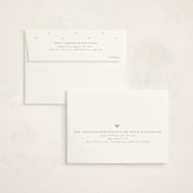 "Love Bug" - Foil-Pressed Birth Announcement Thank You Cards in Cloud by Carolyn Nicks - FREE Recipient Addressing