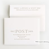 "Merriest Occasion" - Foil-Pressed Birth Announcement Thank You Cards in Pearl by Megan Davis - FREE Recipient Addressing