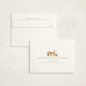"Jungle Friends" - Birth Announcement Thank You Cards in Jungle by Morgan Ramberg - FREE Recipient Addressing