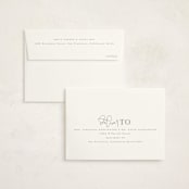"Two Cute" - Birth Announcement Thank You Cards in Silk by Creo Study - FREE Recipient Addressing