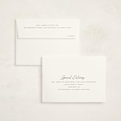 "Nickname" - Birth Announcement Thank You Cards in Dove by Paula Pecevich - FREE Recipient Addressing