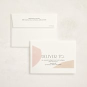 "Artful" - Birth Announcement Thank You Cards in Sherbet by Pixel and Hank - FREE Recipient Addressing