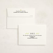 "From your furry first-born" - Birth Announcement Thank You Cards in Lily by Lea Delaveris - FREE Recipient Addressing