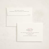 "Gelato" - Birth Announcement Thank You Cards in Fragola by Megan Davis - FREE Recipient Addressing