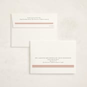 "Serene" - Birth Announcement Thank You Cards in Blush by Jessica Williams - FREE Recipient Addressing
