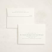 "Checked" - Birth Announcement Thank You Cards in Sky by Lea Delaveris - FREE Recipient Addressing