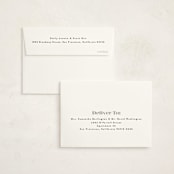 "We Are Family" - Birth Announcement Thank You Cards in Cotton by Corinne Malesic - FREE Recipient Addressing