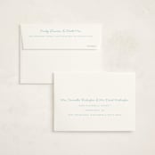 "meet me" - Birth Announcement Thank You Cards in Cloud by Snow and Ivy - FREE Recipient Addressing