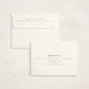 "Clarke" - Birth Announcement Thank You Cards in Mint by Robert and Stella - FREE Recipient Addressing
