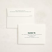 "Boldly Named" - Birth Announcement Thank You Cards in Forest by Anna Elder - FREE Recipient Addressing