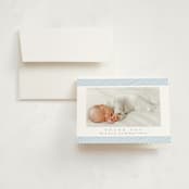 "Sweet One" - Birth Announcement Thank You Cards in Sky by Nicoletta Savod - Front