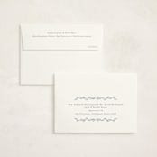 "Baby Frame" - Birth Announcement Thank You Cards in Cornflower by Chris Griffith - FREE Recipient Addressing