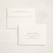 "Hollis" - Birth Announcement Thank You Cards in Clover by Megan Davis - FREE Recipient Addressing