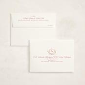 "Cottagecore" - Birth Announcement Thank You Cards in Cotton Candy by Creo Study - FREE Recipient Addressing