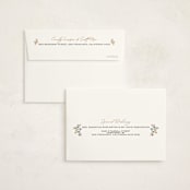 "Spring Gardens" - Birth Announcement Thank You Cards in Mojito by Sherley Ferreira - FREE Recipient Addressing