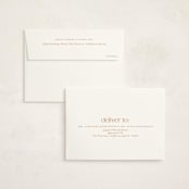 "eloise" - Birth Announcement Thank You Cards in Peach by Ellen Schlegelmilch - FREE Recipient Addressing