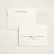 "Frame of Happiness" - Birth Announcement Thank You Cards in Sugar by Chris Griffith - FREE Recipient Addressing