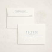 "sweet gallery" - Birth Announcement Thank You Cards in Sky by Kristie Kern - FREE Recipient Addressing