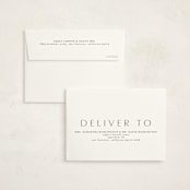 "Lift" - Birth Announcement Thank You Cards in Ash by Lehan Veenker - FREE Recipient Addressing