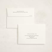 "Frosted Frame" - Birth Announcement Thank You Cards in Sugar by Jessica Williams - FREE Recipient Addressing
