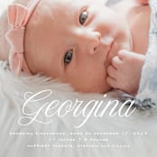 "cupcake" - Birth Announcements in Marshmallow by chocomocacino - Detail