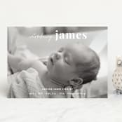 "Introduction" - Birth Announcements in Cloud by Sara Hicks Malone - Front
