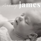 "Introduction" - Birth Announcements in Cloud by Sara Hicks Malone - Close-Up