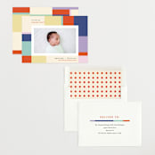 "Punchy" - Birth Announcements in Party by Pixel and Hank - Assembled