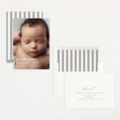 "certified cute" - Birth Announcements in Snow by Sara Hicks Malone - Assembled