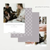 "Details" - Birth Announcements in Cloud by Susan Asbill - Back of Card Options