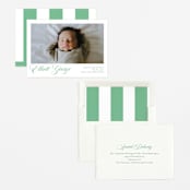 "Hollis" - Birth Announcements in Clover by Megan Davis - Assembled