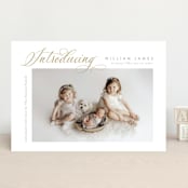 "Inspired Introduction" - Birth Announcements in Wheat by Carolyn MacLaren - Front