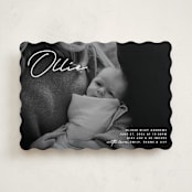 "That's My Name" - Birth Announcements in Cloud by Brandy Folse - Front
