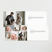 "elegant name" - Birth Announcements in Owlet by Jackie Crawford - Interior Options
