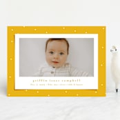 "Blanket" - Birth Announcements in Bee by Lea Delaveris - Front