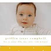 "Blanket" - Birth Announcements in Bee by Lea Delaveris - Detail