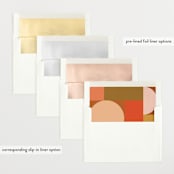 "shapes" - Birth Announcements in Desert by Morgan Kendall - Envelope Liner Options