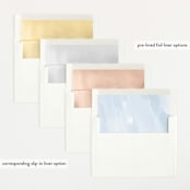 "Bold Arrival" - Birth Announcements in Golden by Ana Sharpe - Envelope Liner Options