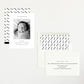 "Pano" - Birth Announcements in Snow by AK Graphics - Assembled