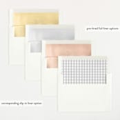 "in name only" - Birth Announcements in Whipped Cream by Jennifer Wick - Envelope Liner Options
