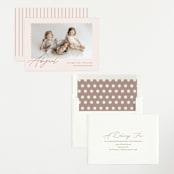 "Dainty" - Birth Announcements in Flower by Pixel and Hank - Assembled
