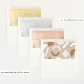 "Siblings" - Birth Announcements in Bamboo by Corinne Malesic - Envelope Liner Options