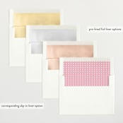 "Teeny Tiny Love" - Birth Announcements in Petal by Sara Hicks Malone - Slip-In Envelope Liners