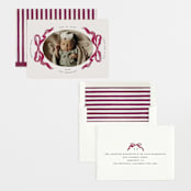 "Gibson" - Birth Announcements in Berry by Pati Cascino - Assembled
