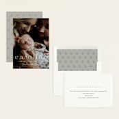 "Classically Stated" - Birth Announcements in Sugar by Sara Hicks Malone - Assembled
