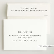 "We Are Family" - Birth Announcements in Cotton by Corinne Malesic - FREE Recipient Addressing