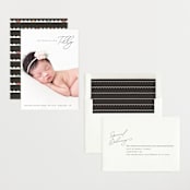 "Nickname Intro" - Birth Announcements in Raven by Olivia Raufman - Assembled