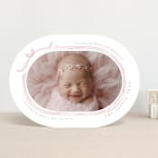 "Bundle of Joy" - Birth Announcements in Gumdrop by Creo Study - Front