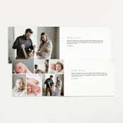"Pretty Rainbow" - Birth Announcements in Rainbow by Lori Wemple - Interior Options